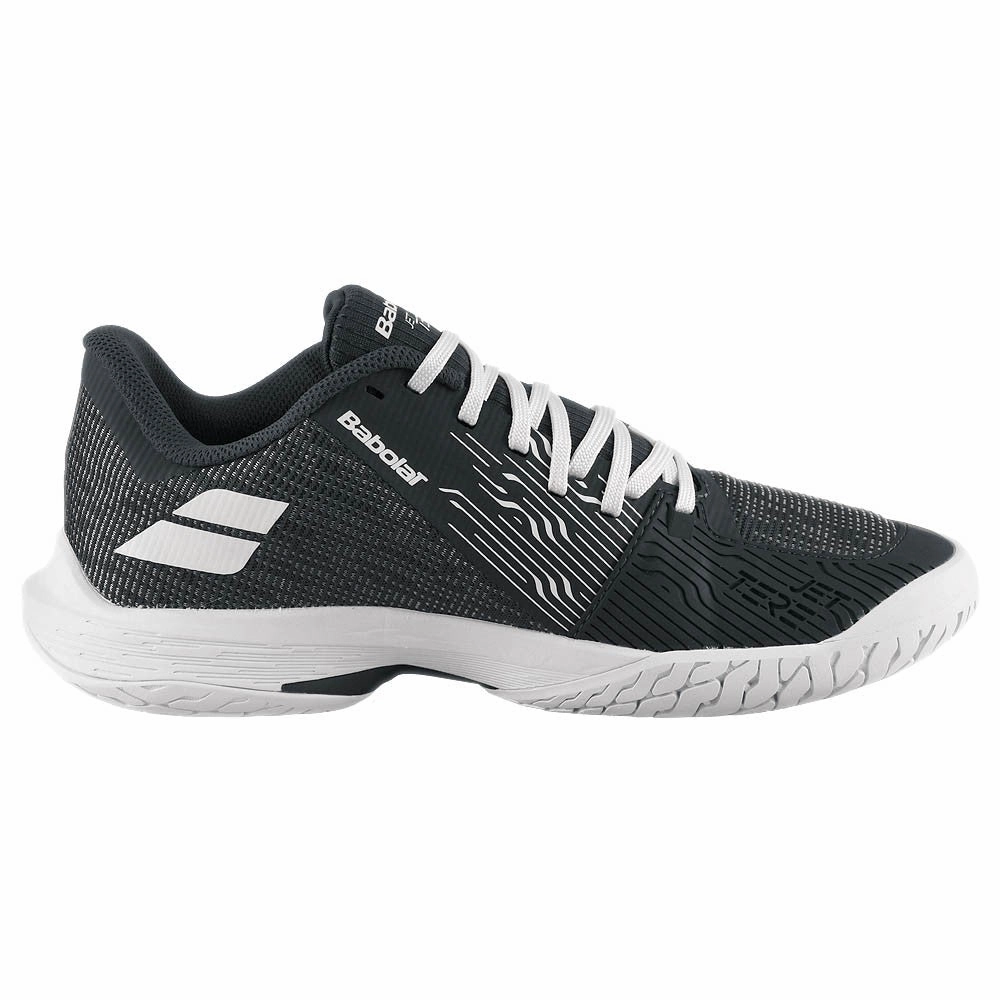 Babolat Women's Jet Tere 2 - Queen Jio Grey Good Tennis Shoes For Wide Feet