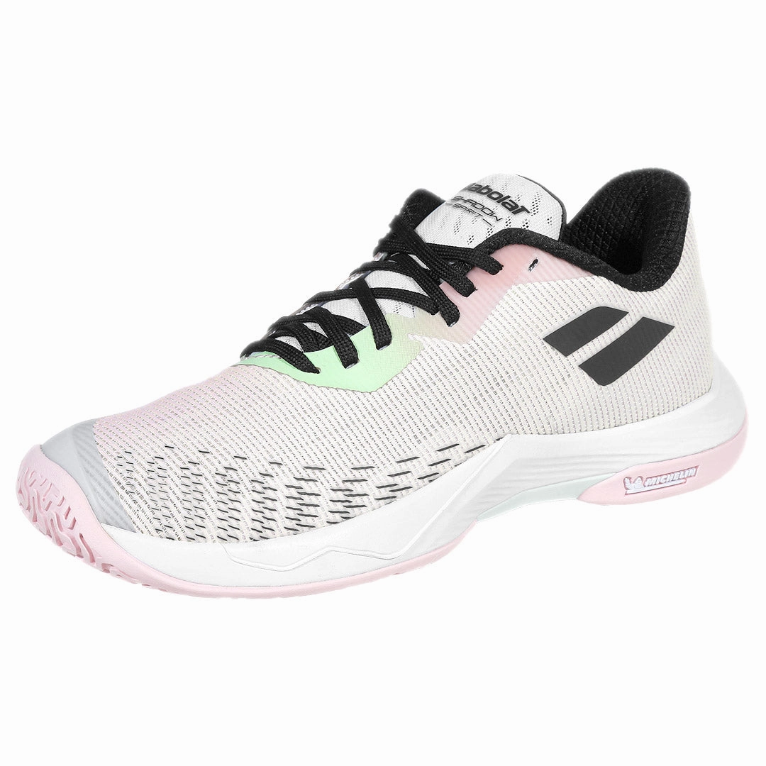 Babolat Women's Shadow Spirit 2 - White/Black Weight Of Badminton