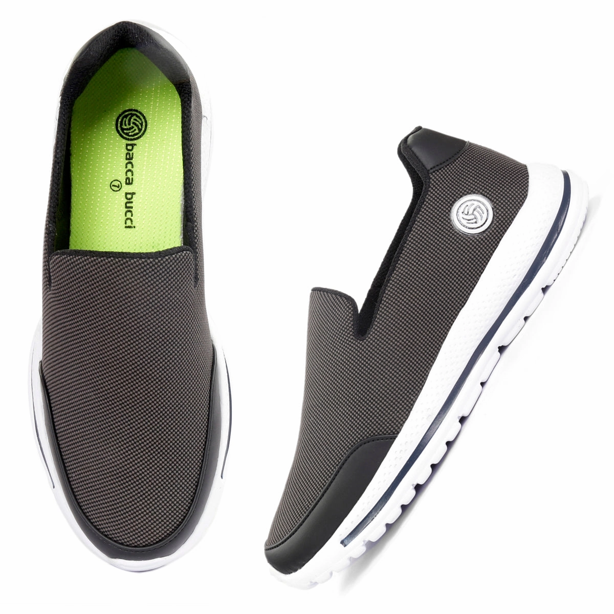 Walking In My Bacca Bucci Men's Comfortable Lightweight Walking Shoes