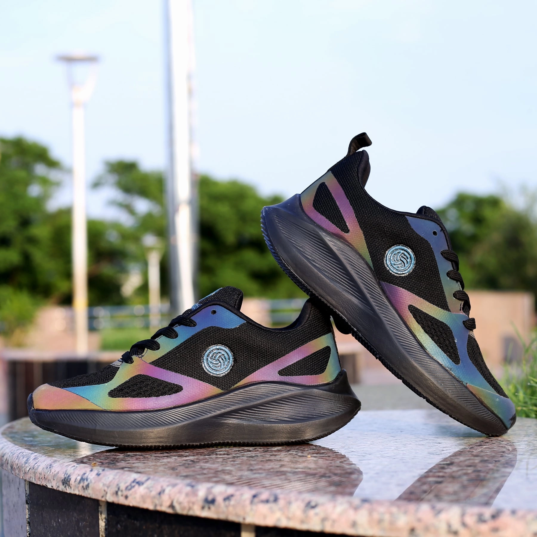 Good Walking Shoes Waterproof Bacca Bucci RAINBOW Women All-Day wear Joggers Running Walking Gym Training Shoes