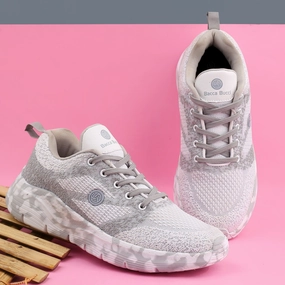 Bacca Bucci Women FemmeFlex Running/Walking Sports Shoes To Walk On Concrete Best Slip On