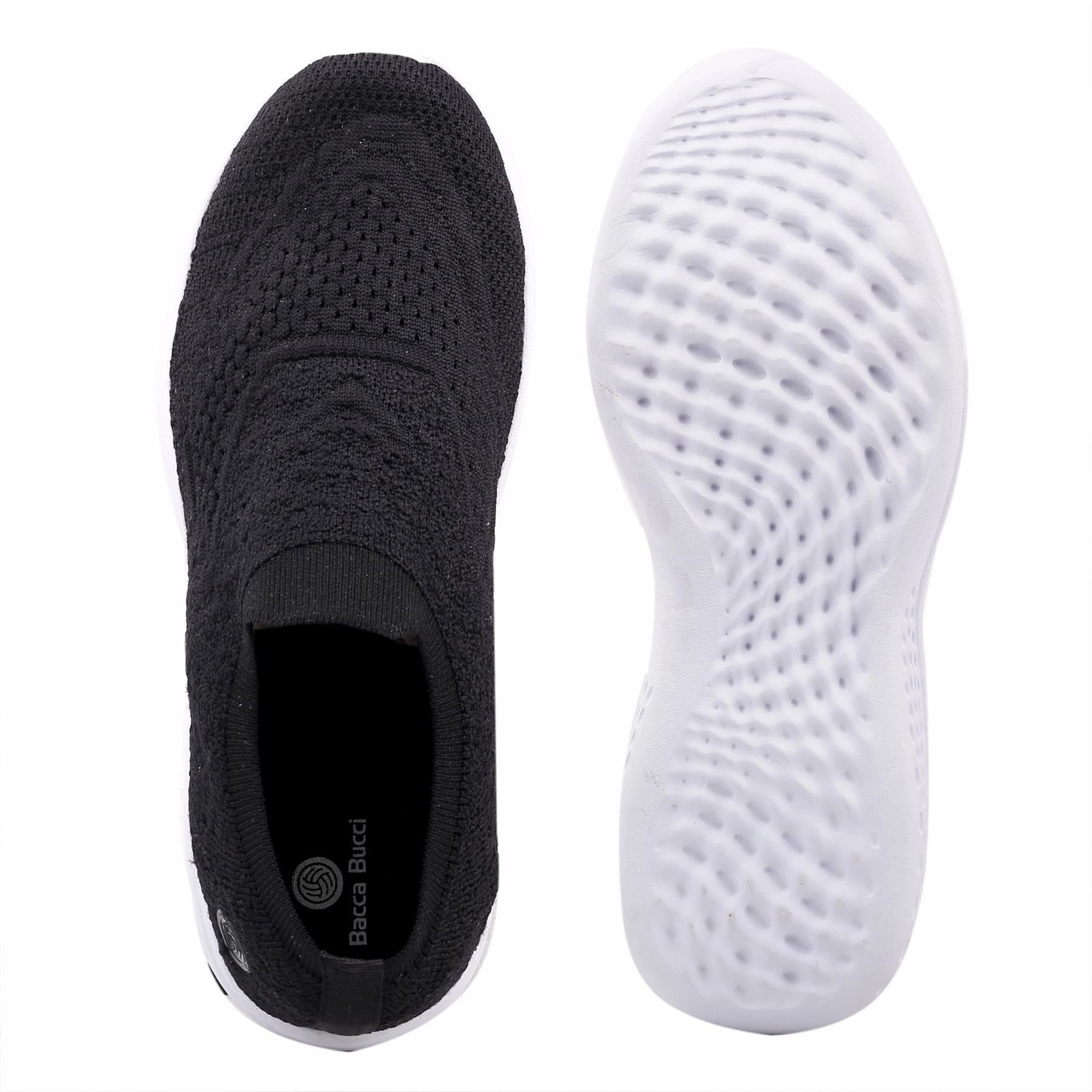 Diabetic Walk Bacca Bucci Women's WALKER Slip-On Walking Breathable Mesh Sports Shoes Sneakers