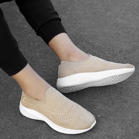 Walking Shoes Reviews Bacca Bucci Women's WALKER Slip-On Walking Breathable Mesh Sports Shoes Sneakers