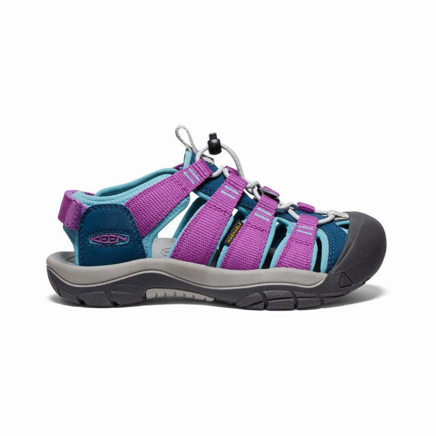 Winter Walking Shoes Waterproof Big Kids' Newport Boundless Sandal  |  Legion Blue/Willowherb