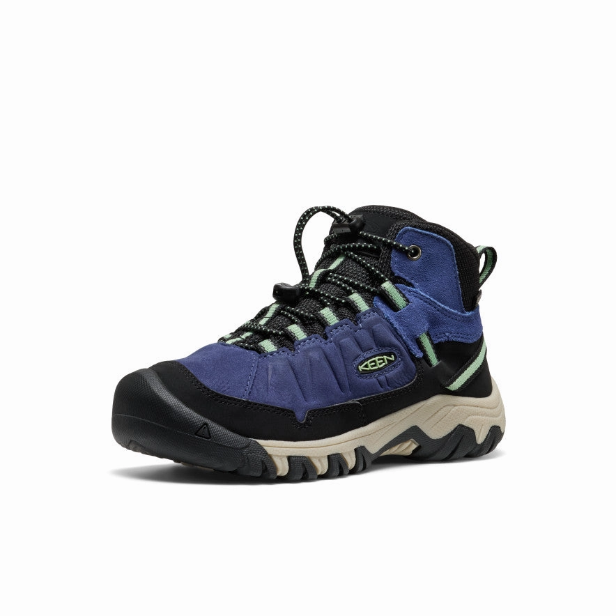Hiking Boots V Hiking Shoes Big Kids' Targhee IV Waterproof Hiking Boot  |  Skipper Blue/Hemlock
