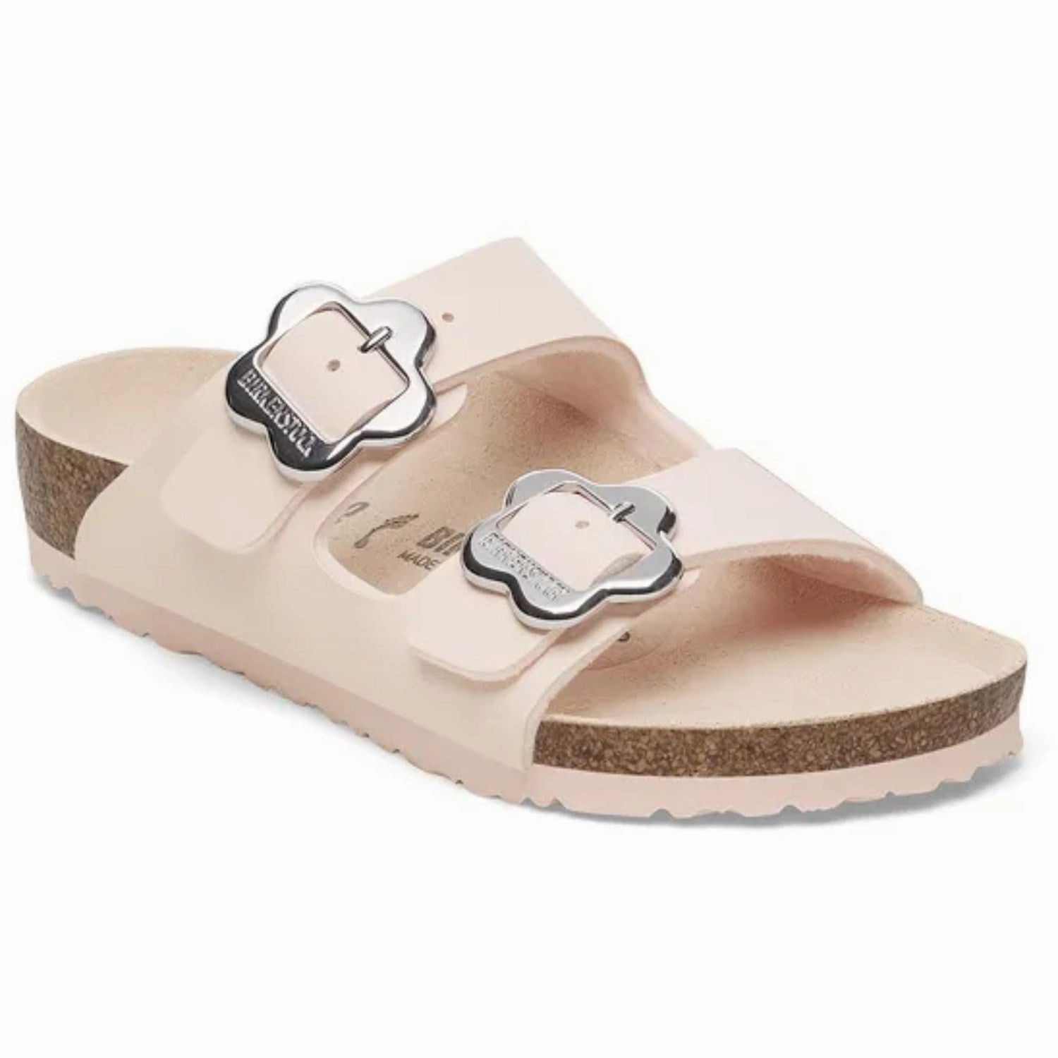 Birkenstock Arizona Kids Flower Buckle BF Light Rose Porn With Sandals
