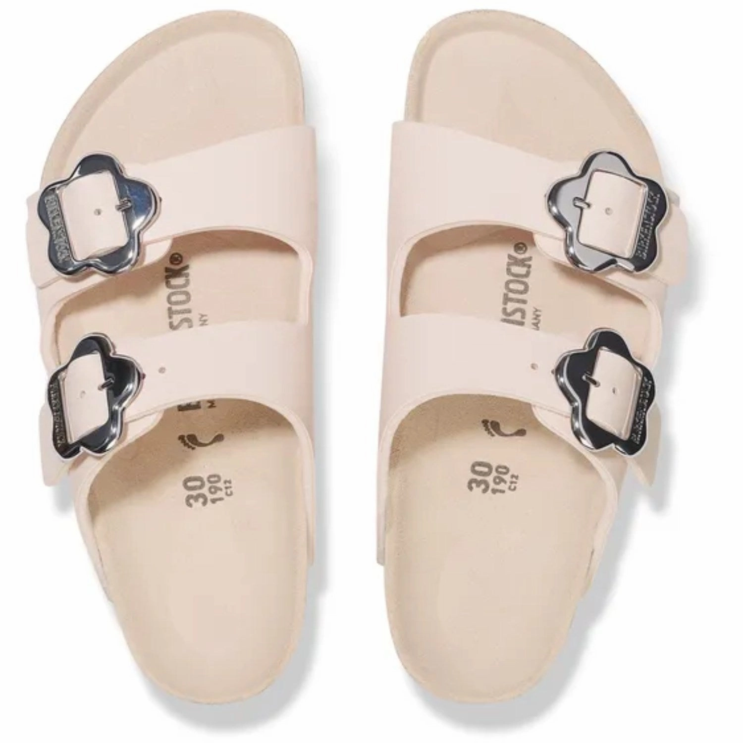 Birkenstock Arizona Kids Flower Buckle BF Light Rose Sandals For Water