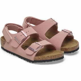 Best Sandals For Bunions Birkenstock Milano AS Kids BFBC Pink Clay