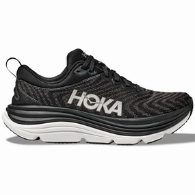 Shoes High Tops Hoka Men's Gaviota 5 Running Shoes Black / White