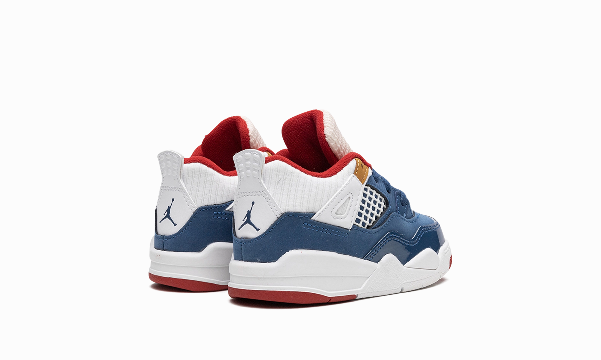 Air Jordan 4 TD "Messy Room" Blue Green Basketball Shoes