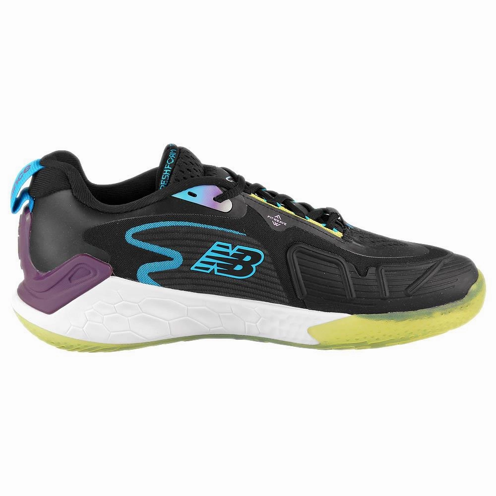 Nike Wide Tennis Shoes New Balance Men's Fresh Foam X CT-Rally - Unity of Sport - Black/Purple Fade