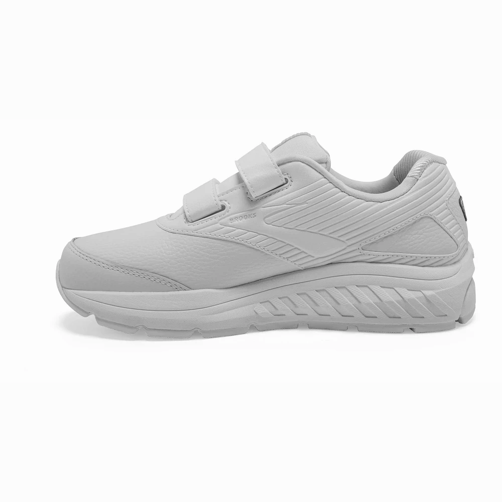 For Heavy Best Walking Brooks | Addiction Walker 2 V-Strap | Women's | White/White