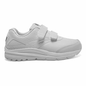 Squeak When Walking Brooks | Addiction Walker 2 V-Strap | Women's | White/White