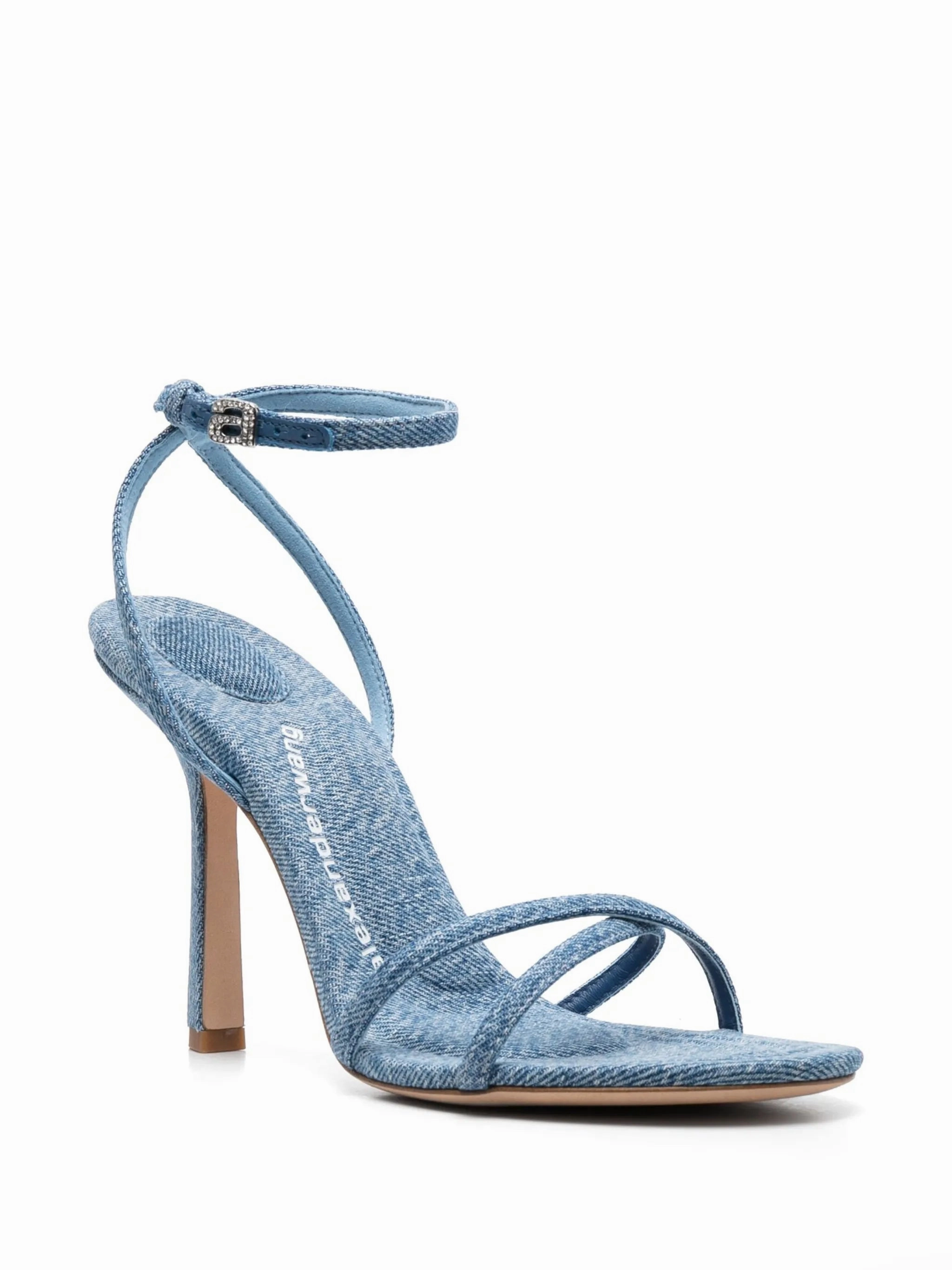 cross-strap 110mm sandals Fake Sandals