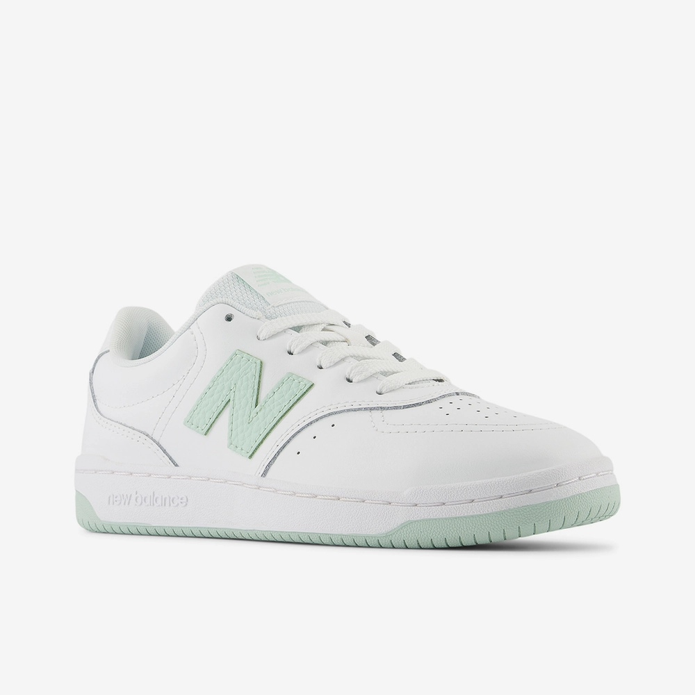 New Balance Women's Bb80 Oyster Green Sneaker Shoes Basketball Shoes At Hibbetts