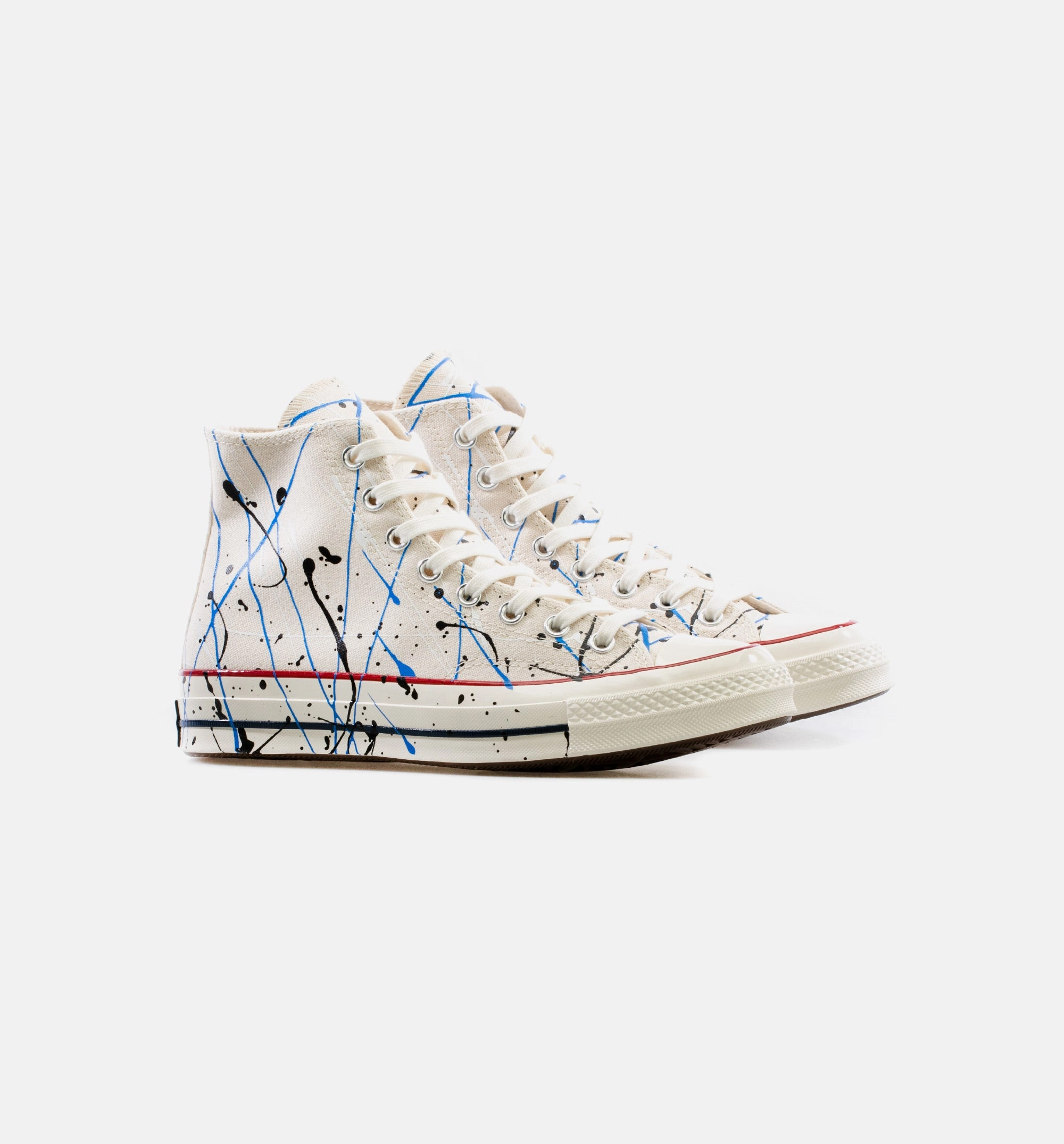 Nicest Basketball Shoes Chuck Taylor 70 Hi Natural Mens Lifestyle Shoe - White/Multi Color