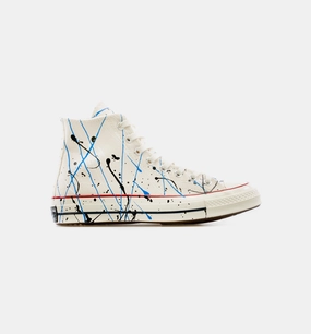 Chuck Taylor 70 Hi Natural Mens Lifestyle Shoe - White/Multi Color Most Rare Basketball Shoes