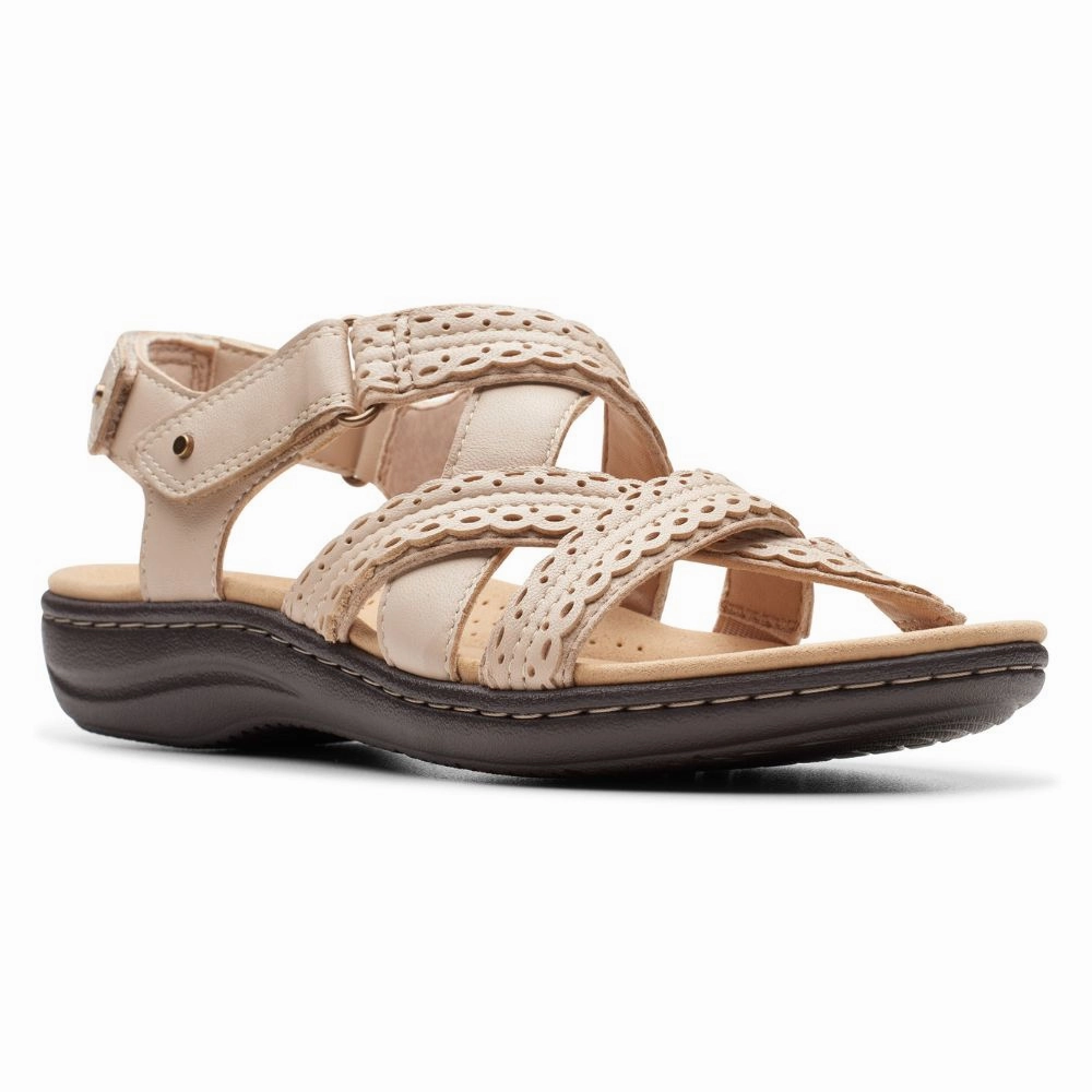 Sandals Vacation Packages Clarks Laurieann Rena Sand Combi Leather Sandal (Women's)