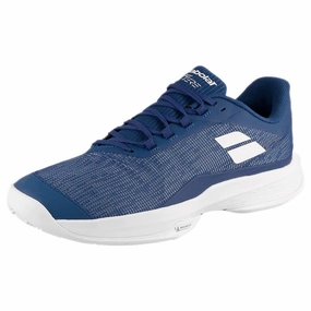 Babolat Men's Jet Tere 2 - Clay - Mombeo Blue Best Tennis Shoes For Back Pain