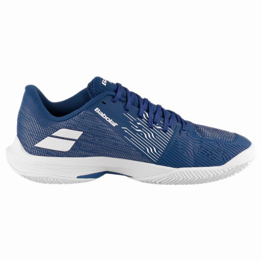 Babolat Men's Jet Tere 2 - Clay - Mombeo Blue Tennis Shoes For Woman