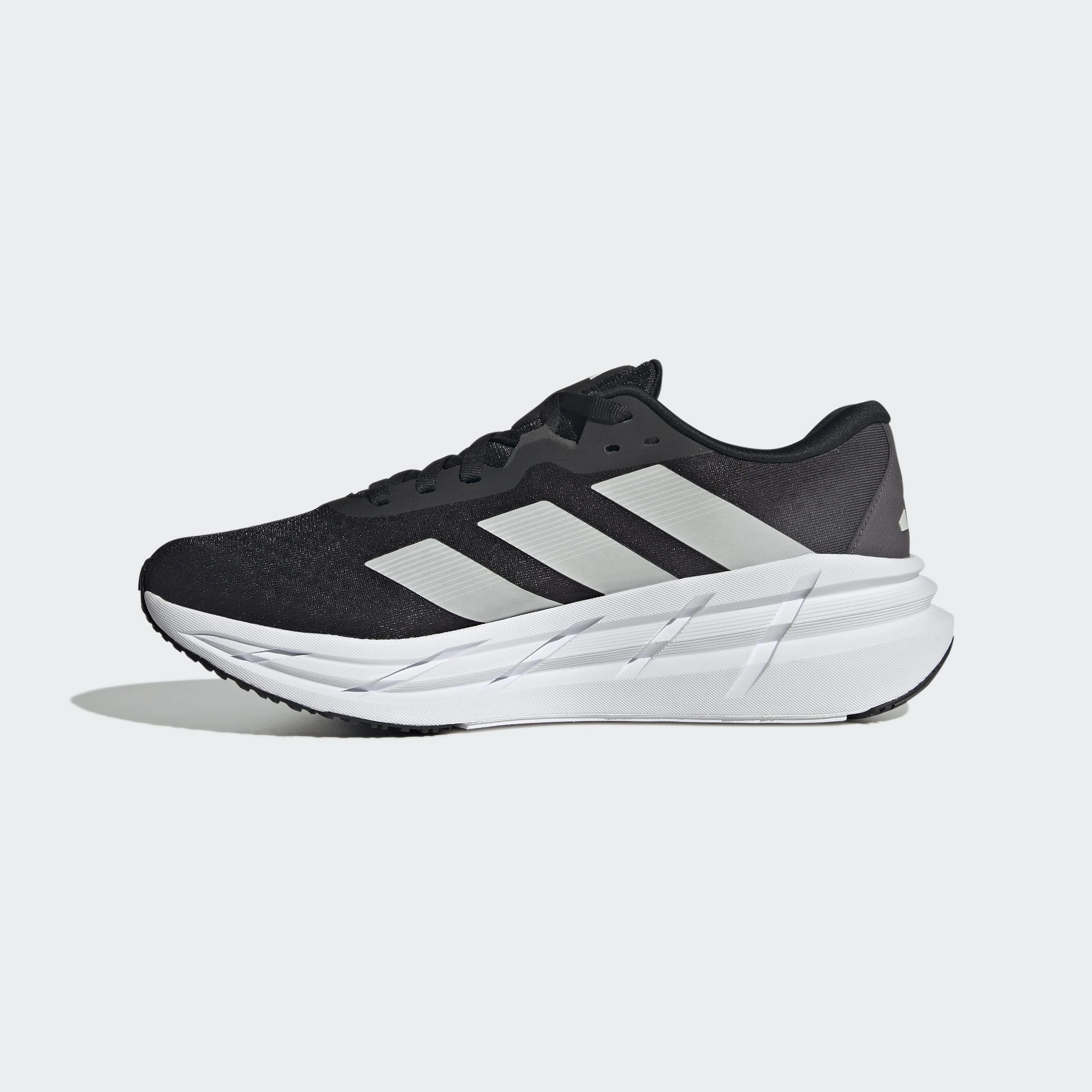 Adidas Shoes Rubber ADISTAR 3 SHOES - Core Black / Cloud White / Grey Six