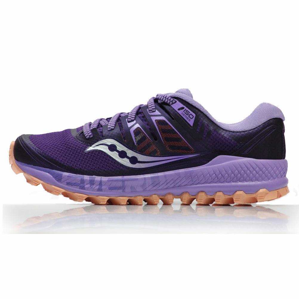 Best Running Shoes For Big Saucony Peregrine ISO Women's Trail Shoe - Purple/Peach