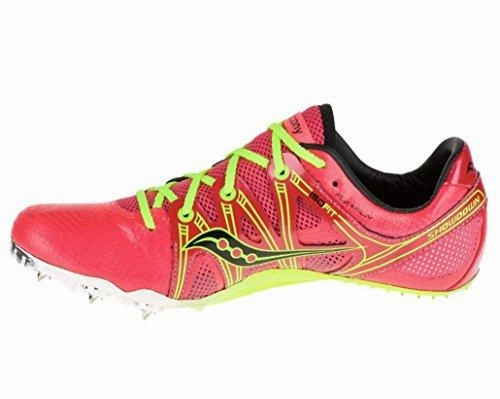 Showdown Spike Shoe Coral/Citron 8 M Us Hi Tec Training Shoes