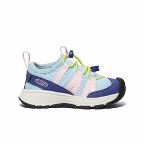 Toddlers' Motozoa Sneaker  |  Skipper Blue/Giggle Pink Trail Waterproof Running Shoes