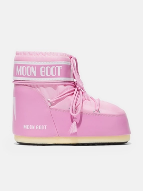 Moon Boot Girls Icon Low Boots in Pink Merrill Snow Boots