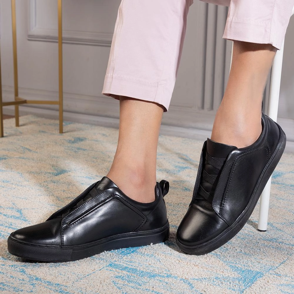 Sneakers Size 3 The Batty Black Men's Sneakers Tresmode