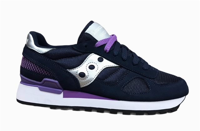 Bling Sneakers Wedding Saucony Original scarpa sneakers da donna Shadow S1108-797 blu-viola