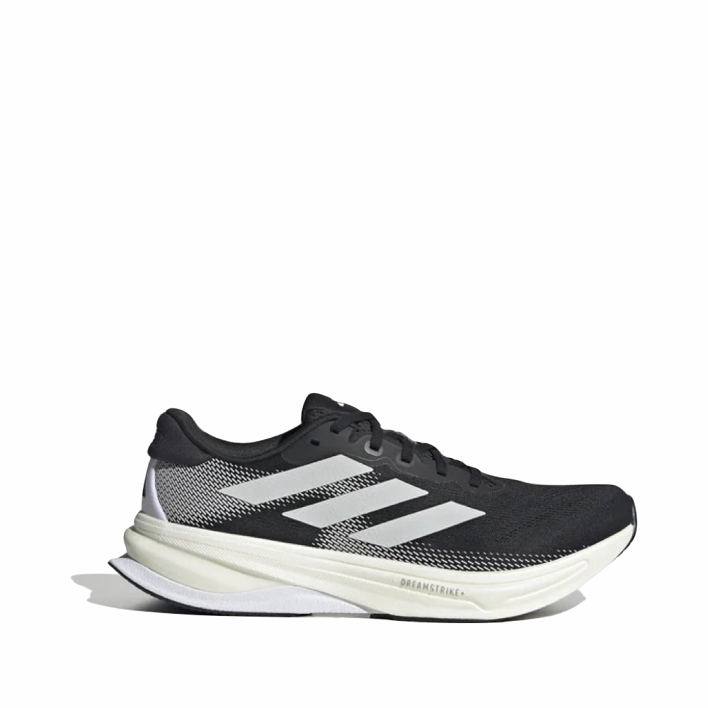 Adidas Men's Supernova Solution 2 Sneaker in Core Black/Footwear White/Core Black Cheapest Adidas Shoes
