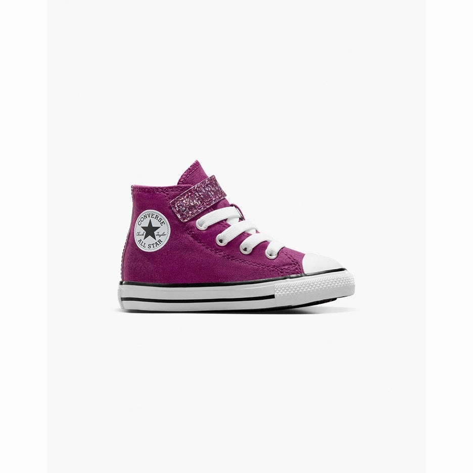 Ac 9 Basketball Shoes Converse Kids Chuck Taylor All Star 1v Glitter Violet Shoes