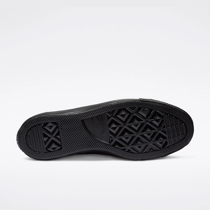 Umbro Basketball Shoes Converse Women's Chuck Taylor All Star Low Top Triple Black Leather Shoe