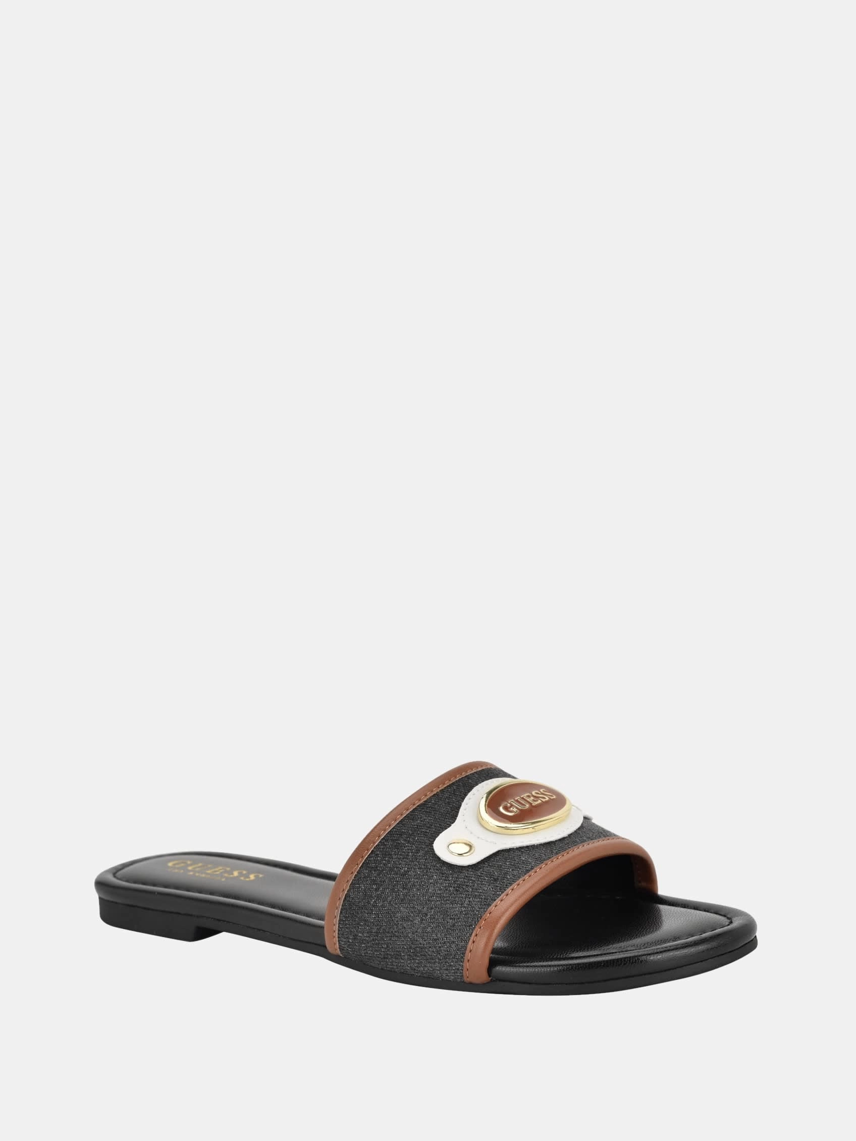 Lyndons Logo Slide Sandals Tarahumara Sandals