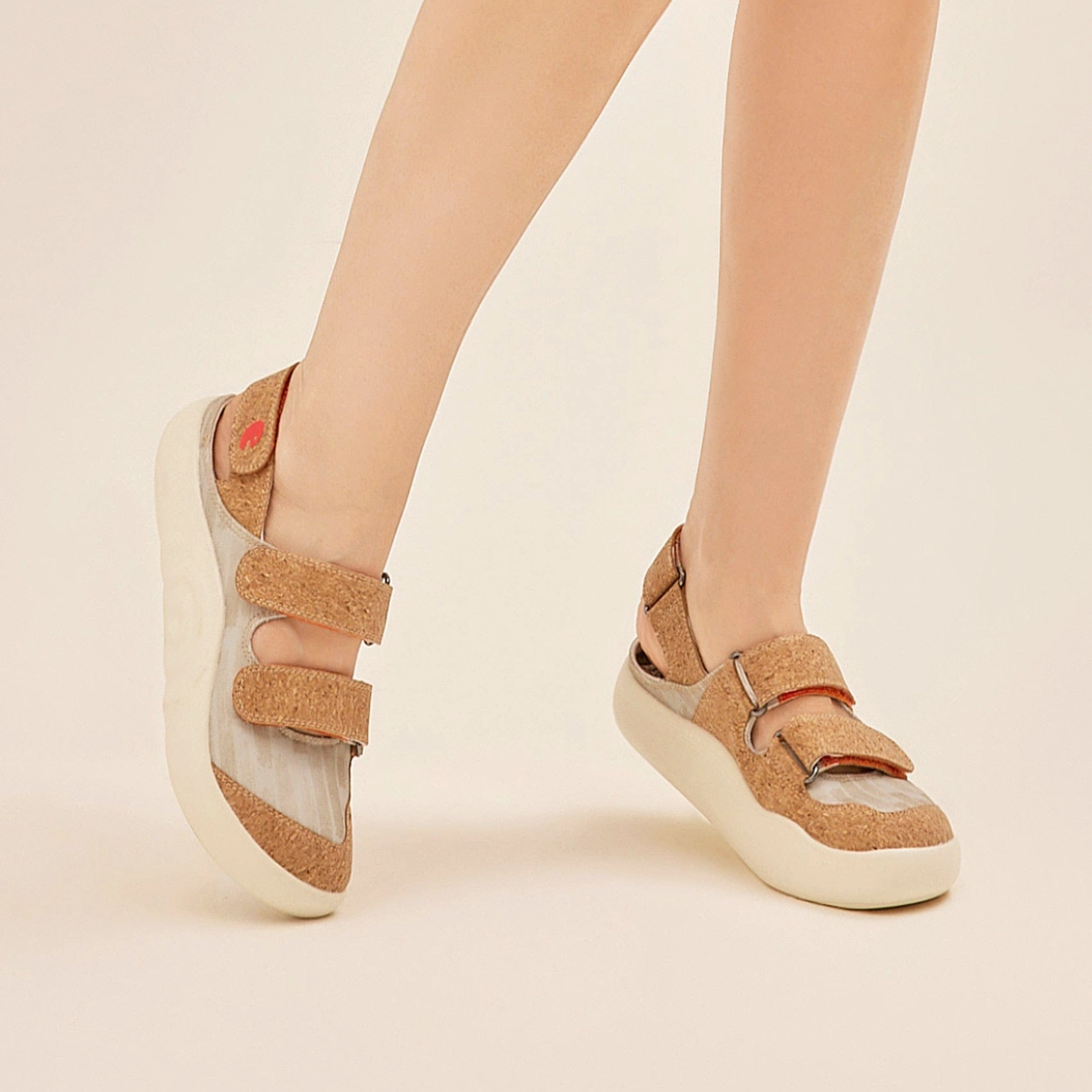 Cork Yellow Mahon III Women Sandals For Summer