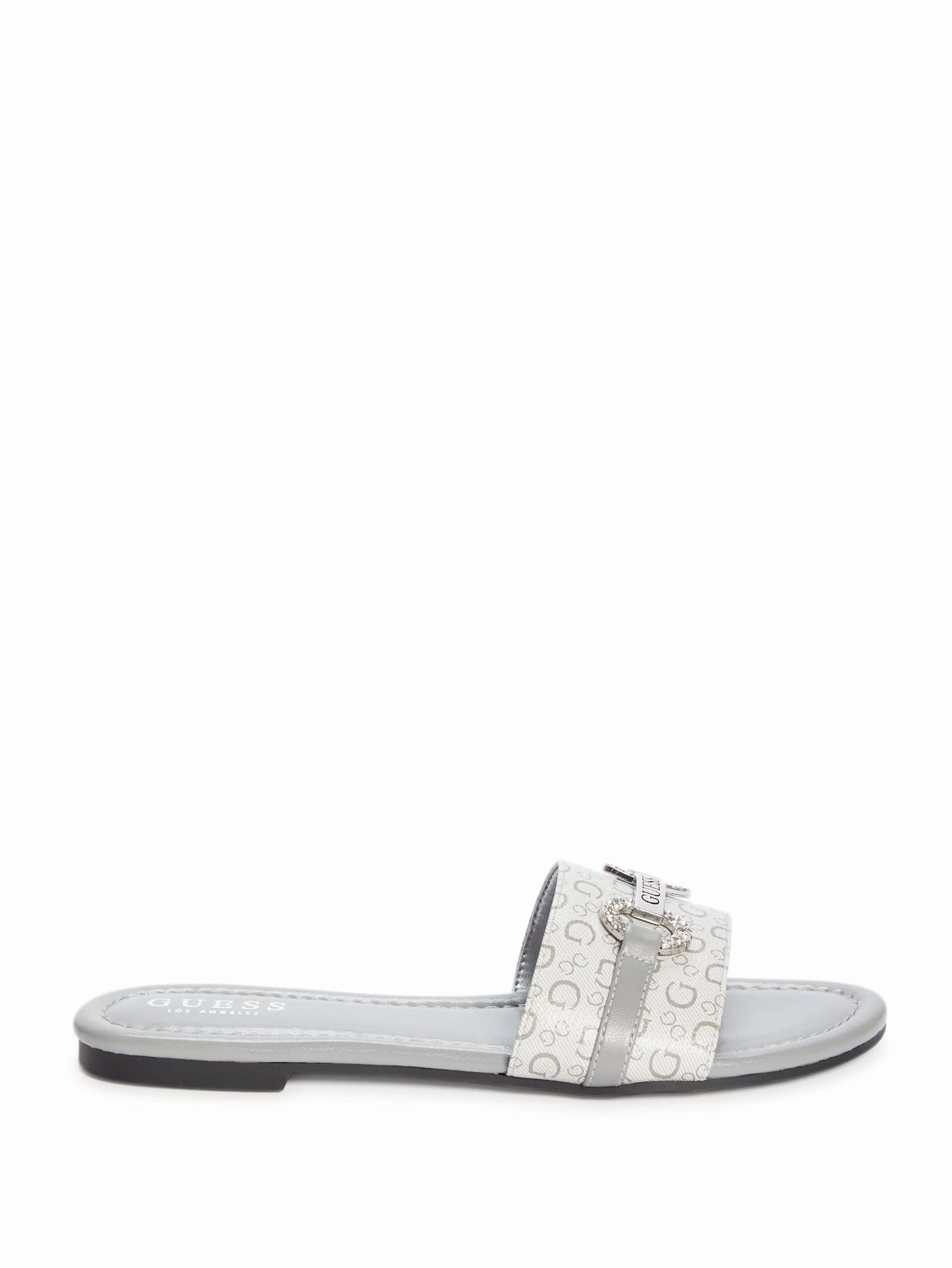 Lamera Logo Slide Sandals