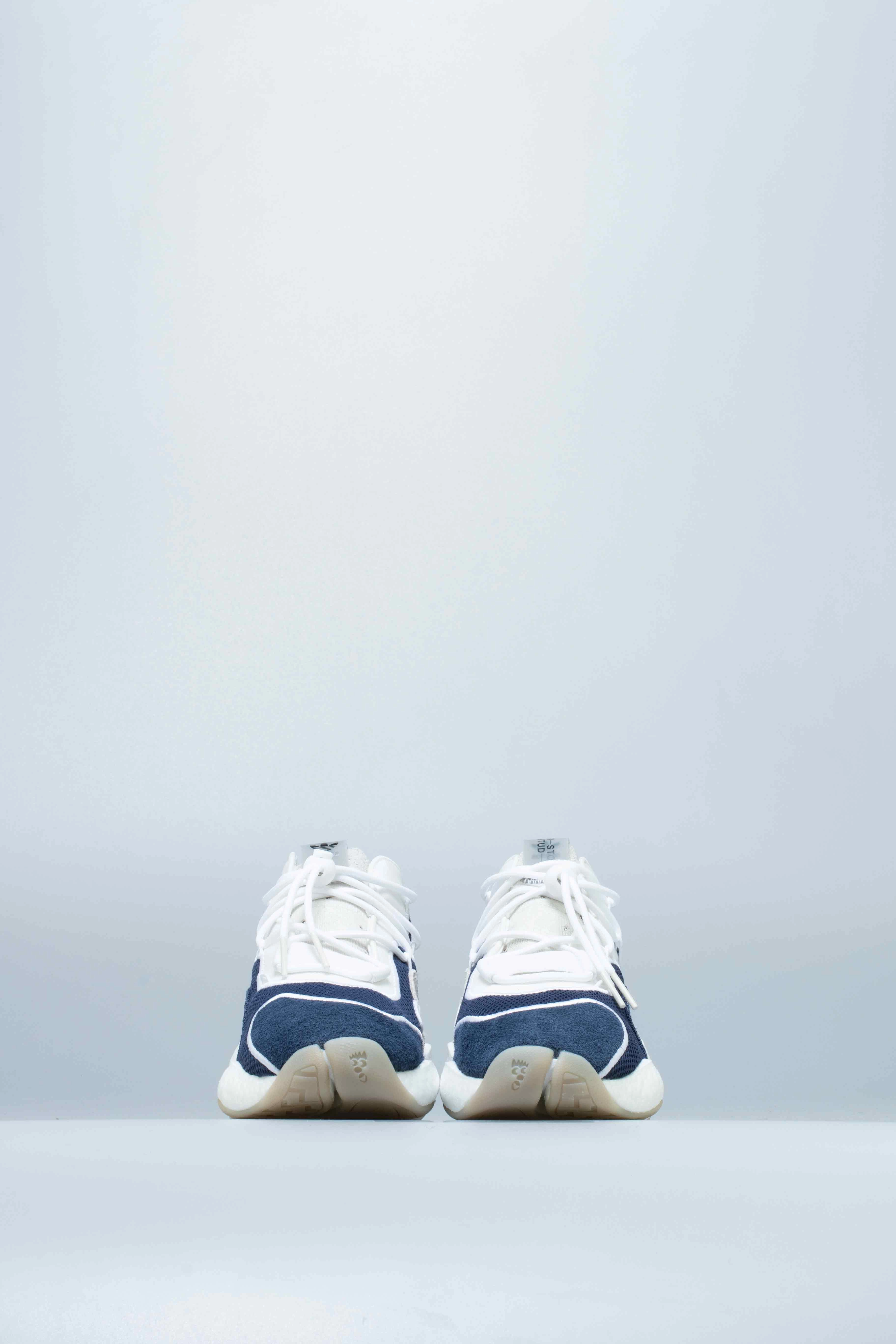 Basketball Shoes Fashion Casual Crazy BYW Lvl 1 X Bristol Mens Shoe - Navy/Cloud White/Feather White