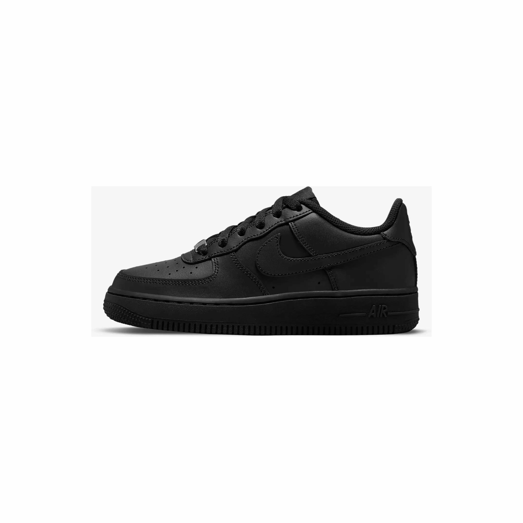 Nike Kid's Air Force 1 LE Shoes - All Black Rarest Nike Shoe