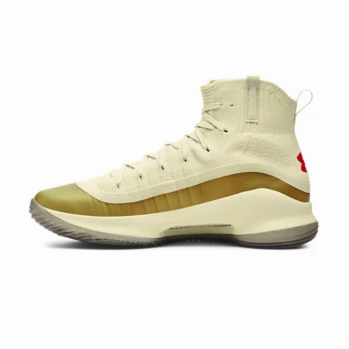 Curry 4 Retro 'Lemon Ice Metallic Gold' Basketball Shoes Add Height