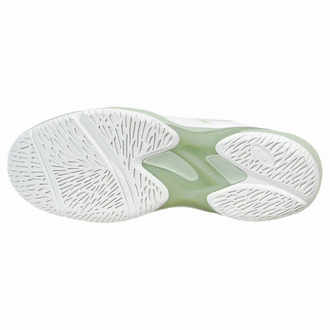 Asics Women's Solution Swift FF 2 - White/Lichen Rock Dress To Wear With Tennis Shoes