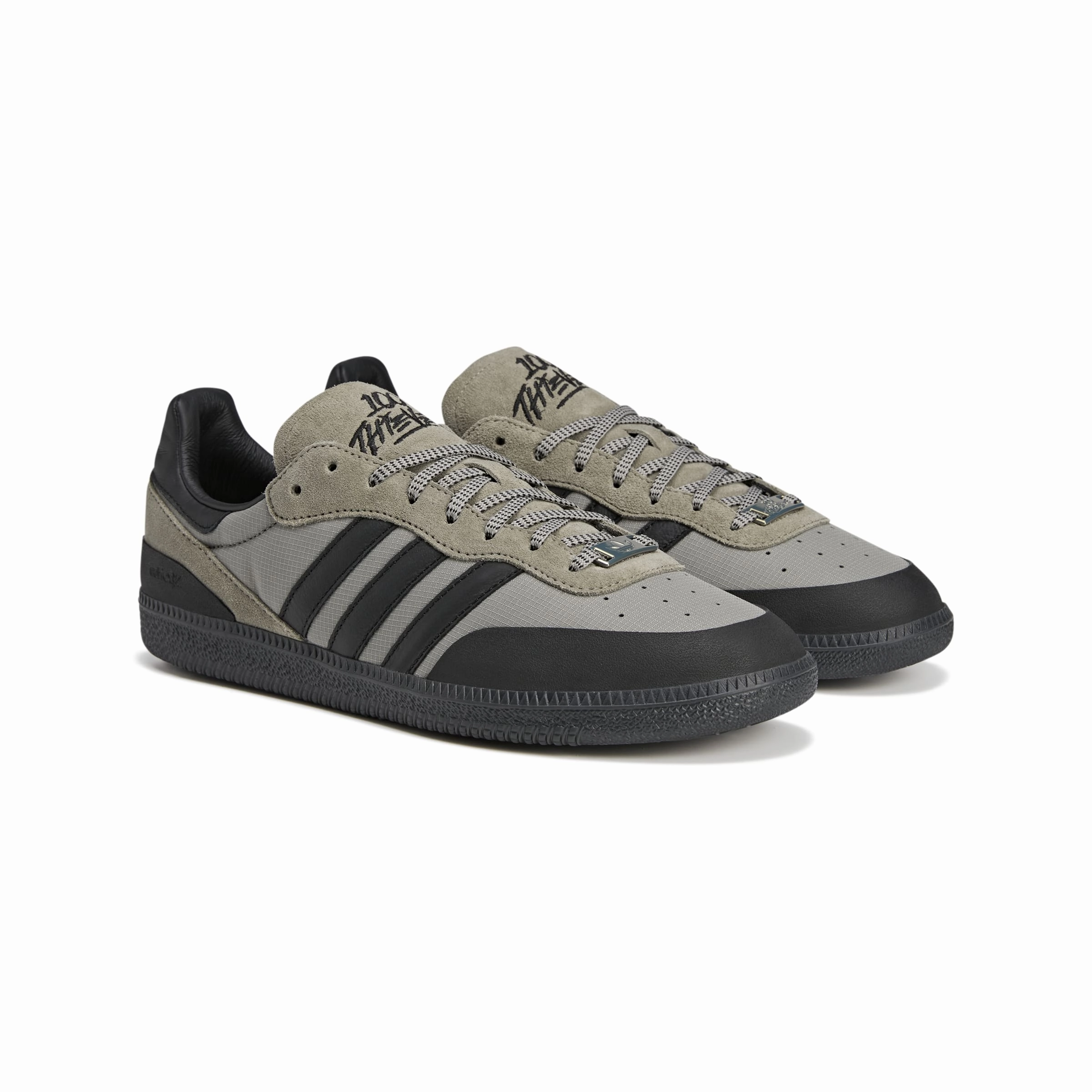 Adidas By Stella Mccartney Shoes adidas x 100 Thieves Palos Hills Silver Pebble/Core Black/Footwear White JR5536