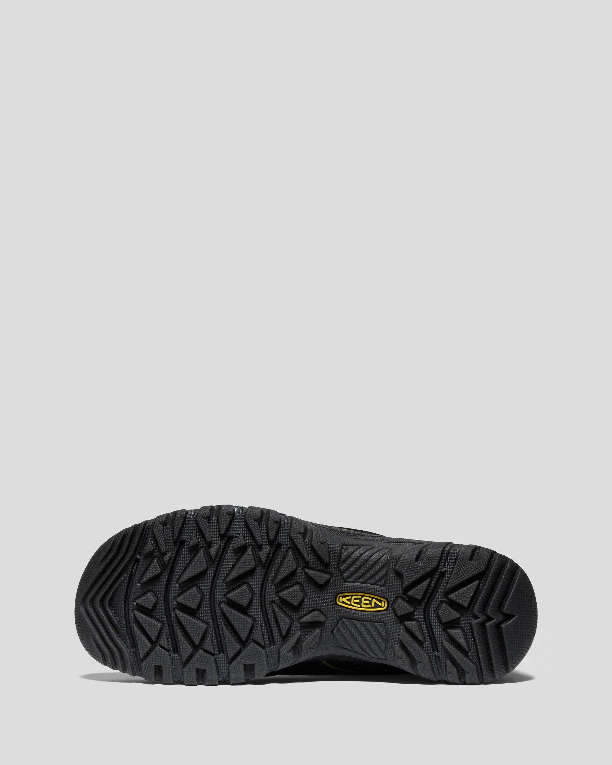 Men's Keen Targhee IV Waterproof Hiking Shoes - Black Technical Hiking Shoes