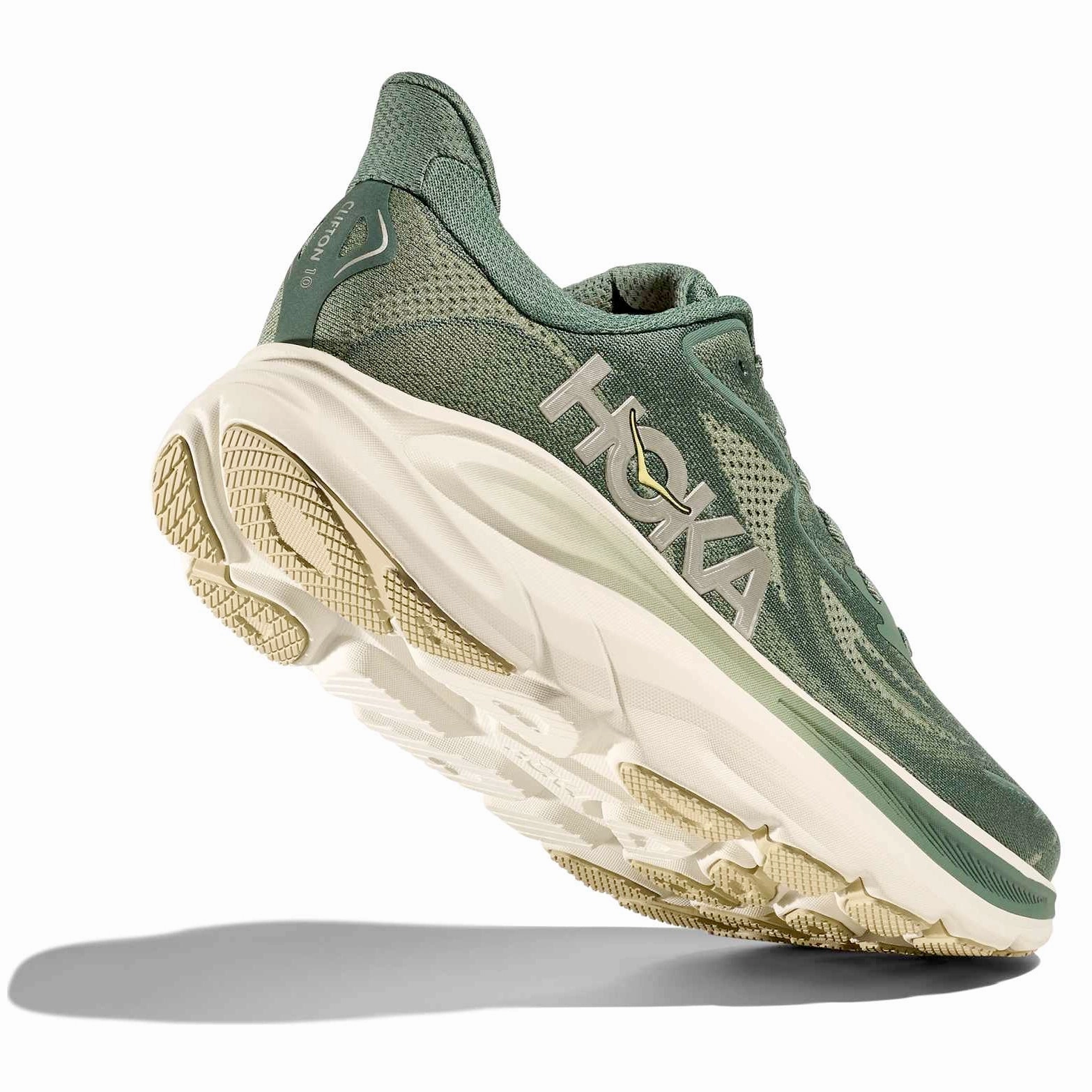 Men's Clifton 10 Running Shoes Fern / Truffle Salt Founder