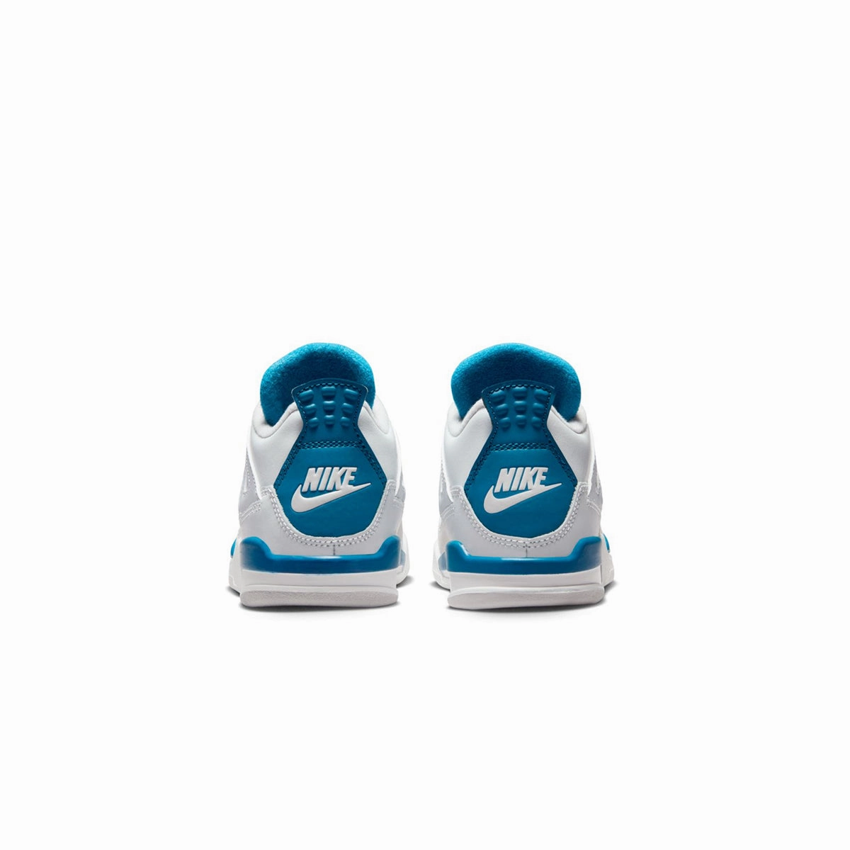 Kids Air Jordan 4 Retro 'Military Blue' Kyrie 4 Confetti Basketball Shoes