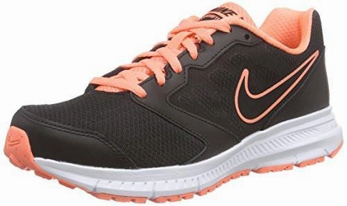 Turf Soccer Shoes Nike Downshifter 6 Black/Black/Atomic Pink Running Shoe 8 US