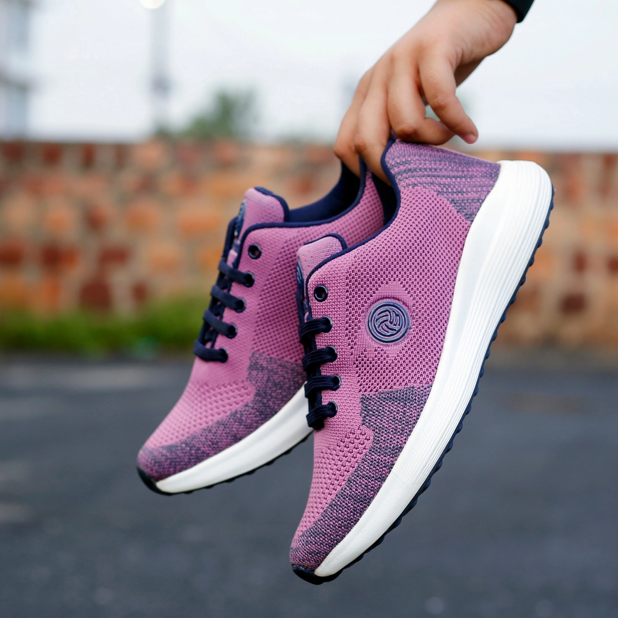Bacca Bucci TOKYO Running Shoes for Women | Pink & Purple Women Walking Shoes Hiking Walking