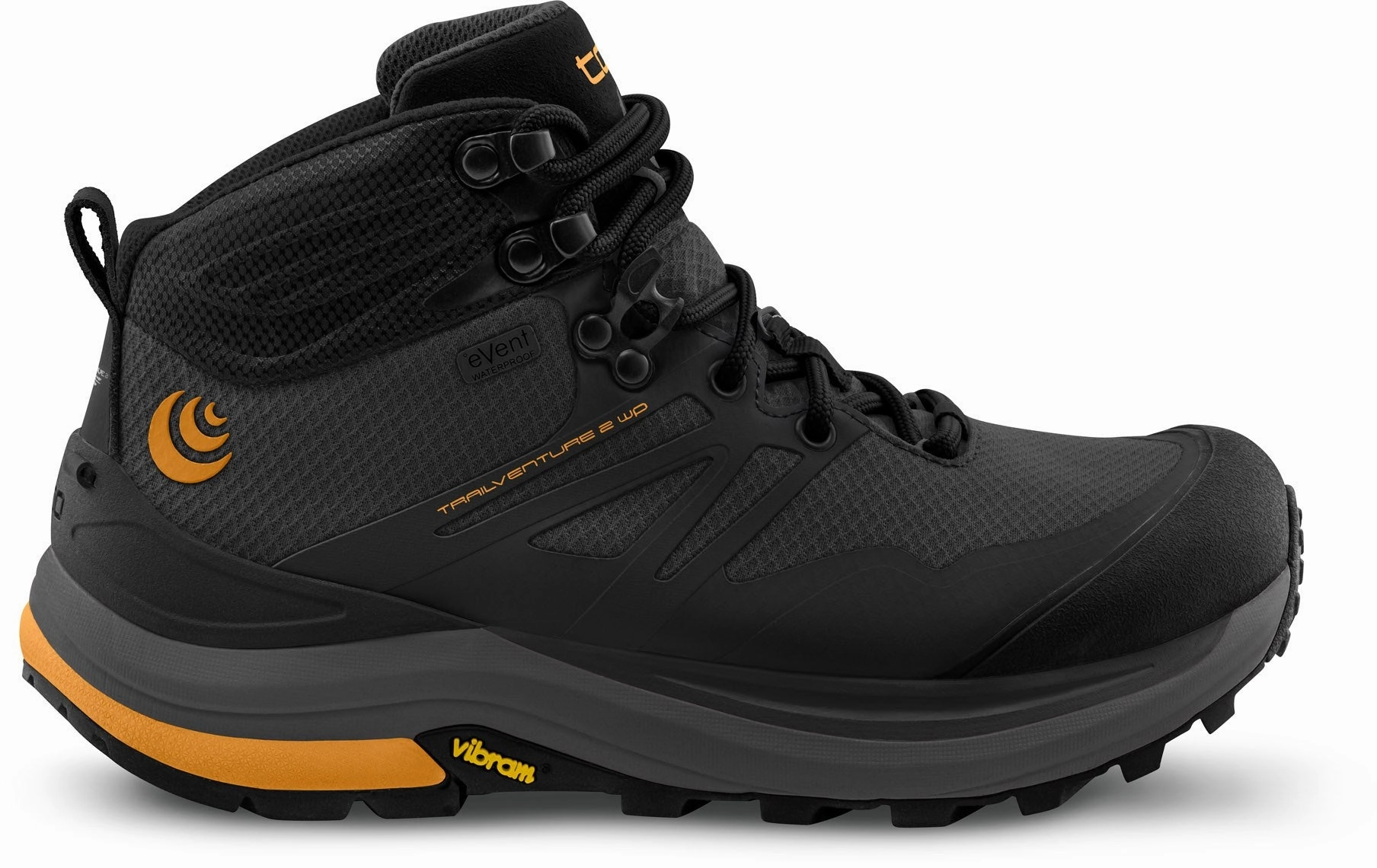 Best Hiking Shoes For Mount Kinabalu Topo Athletic | Trailventure 2 WP | Men's | Charcoal/Orange