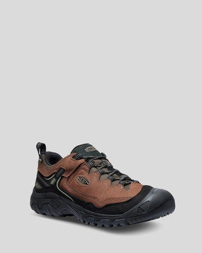 Shoe Rental Price Men's Keen Targhee IV Waterproof Hiking Shoes - Bison/Brindle