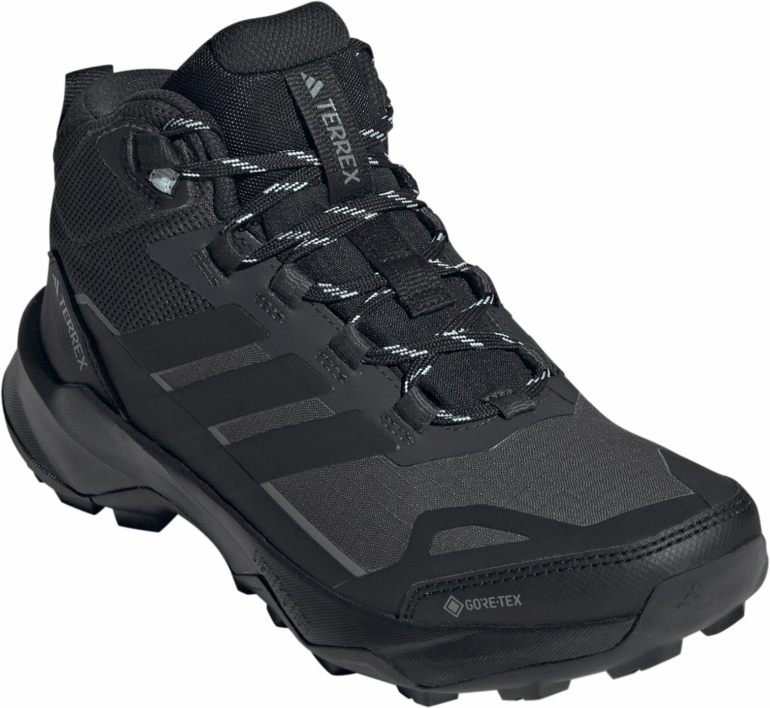 Hiking Shoes One Size Bigger adidas Terrex Skychaser AX5 Mid GORE-TEX Womens Walking Shoes - Black